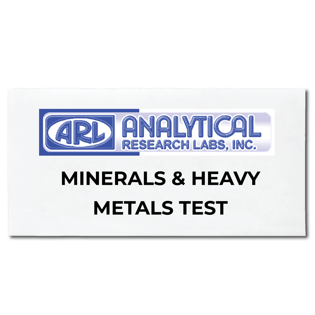 Minerals & Heavy Metals Test - Valued at $225